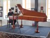  Artem Belogurov al pianoforte Cristofori prima del concerto nel La Grua Center a Stonington (Rhode Island, Stati Uniti), il 18 marzo 2023